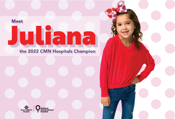 Texas Children's Hospital announces local 2021 Children's Miracle Network Hospitals Champion